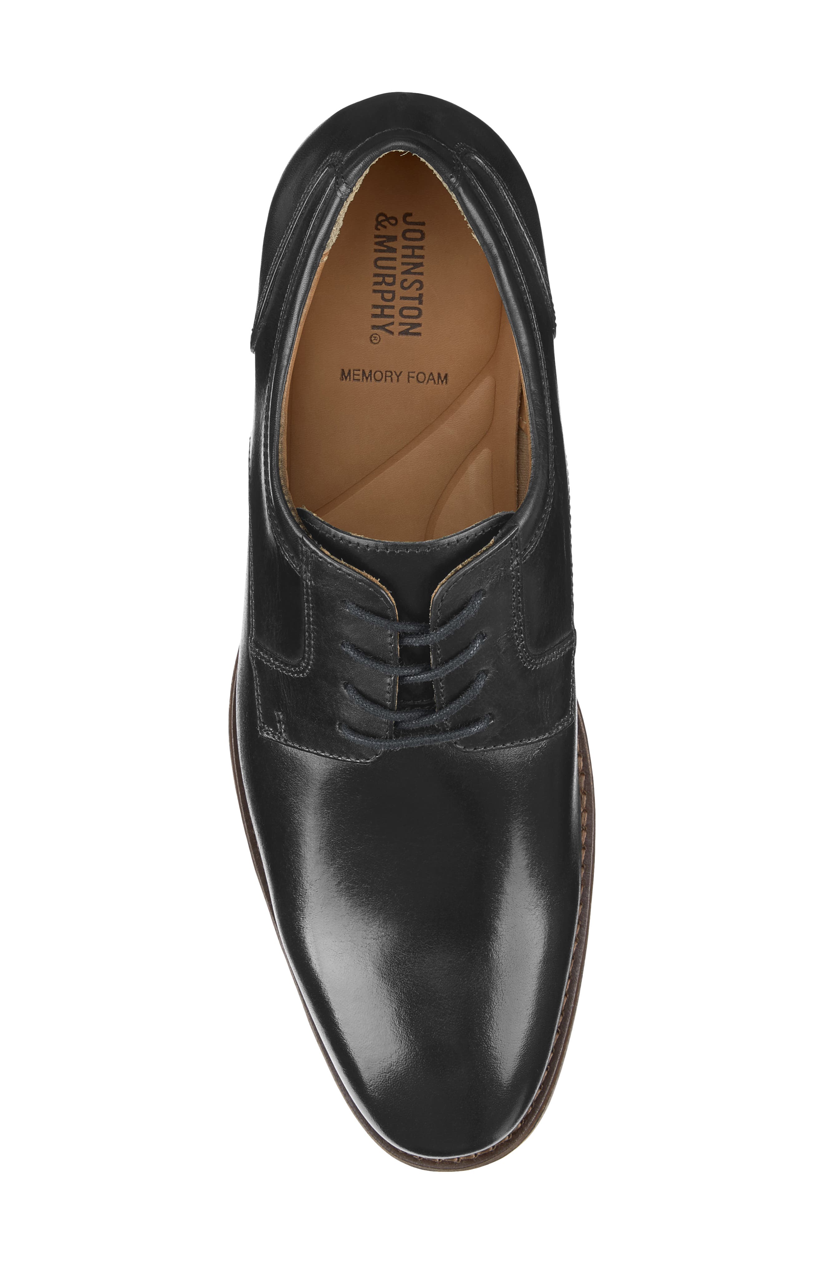 Johnston &amp; Murphy Lewis Plain Toe Derby, Alternate, color, 