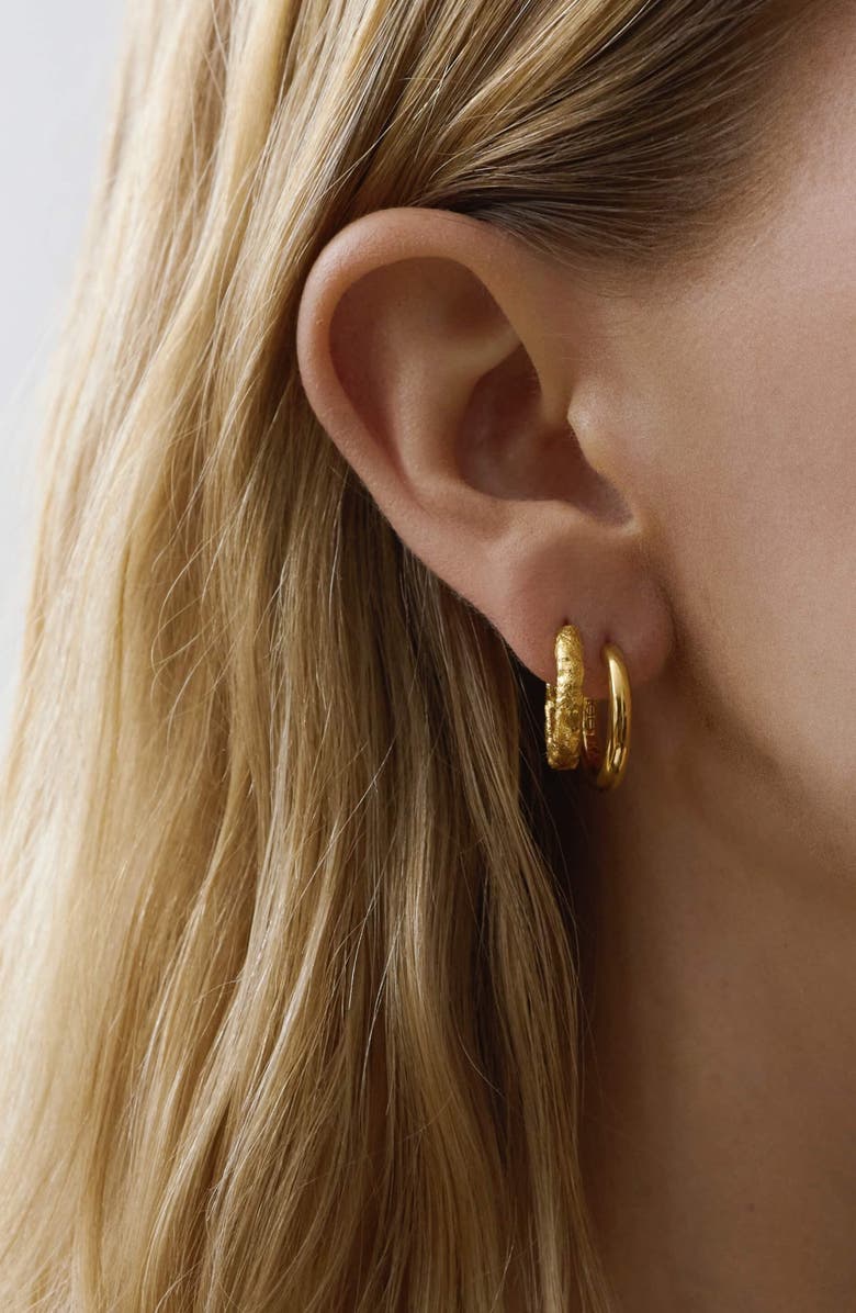 NOOTKA Mid Hoop Gold, Alternate, color, Gold