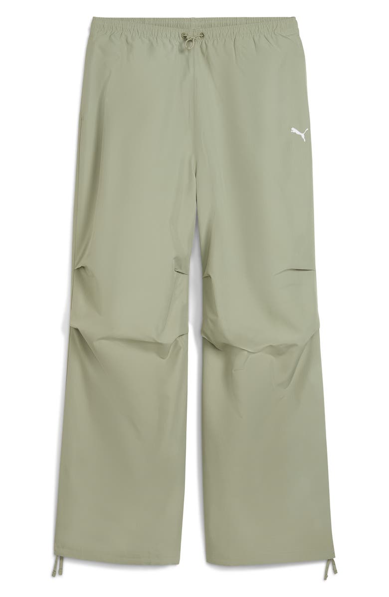 PUMA Essential Parachute Pants, Alternate, color, Lux Army