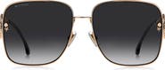 Etro 61mm Gradient Square Sunglasses