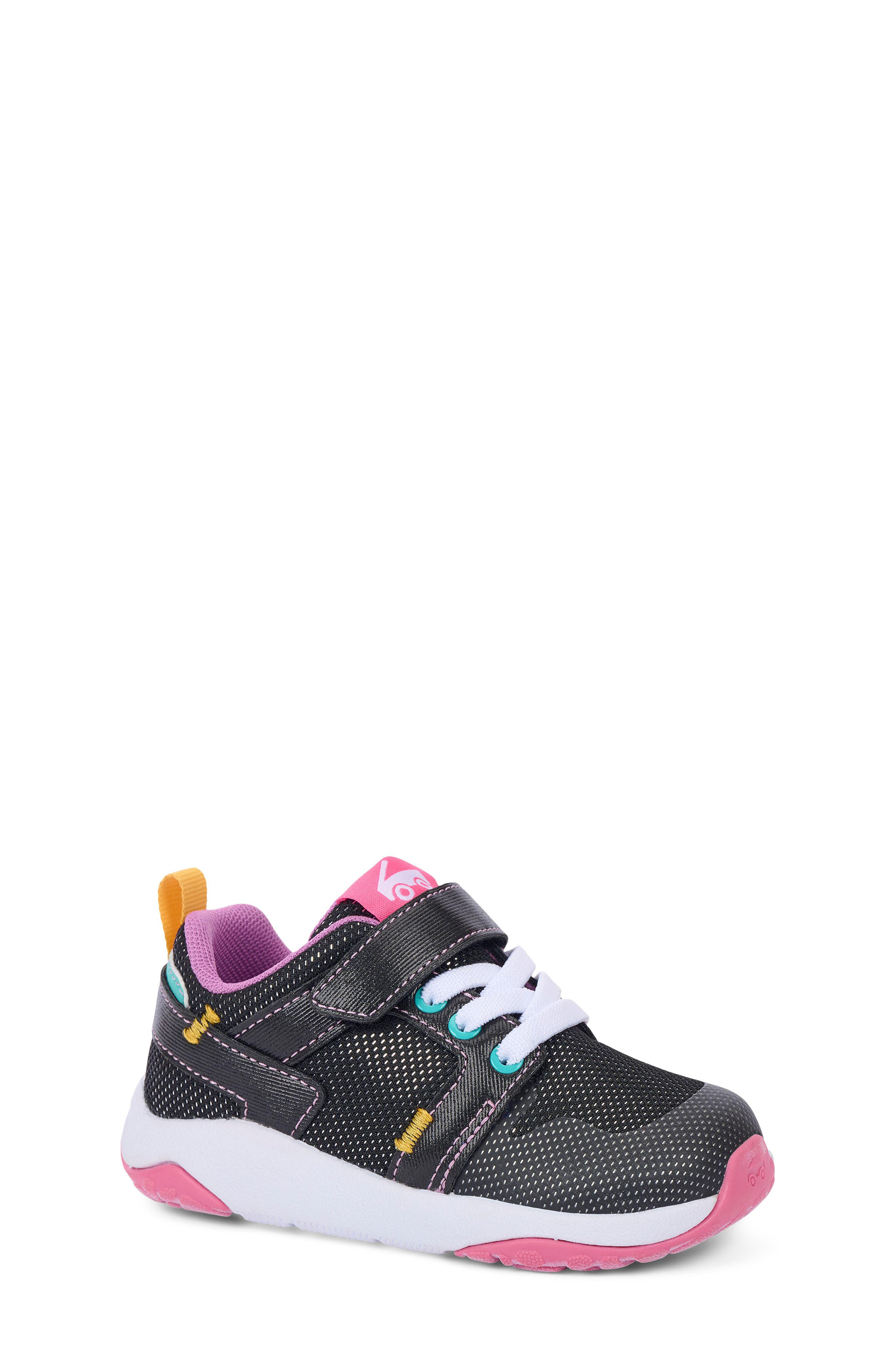 Kids' Viento Sneaker, Main, color, BLACK SHIMMER