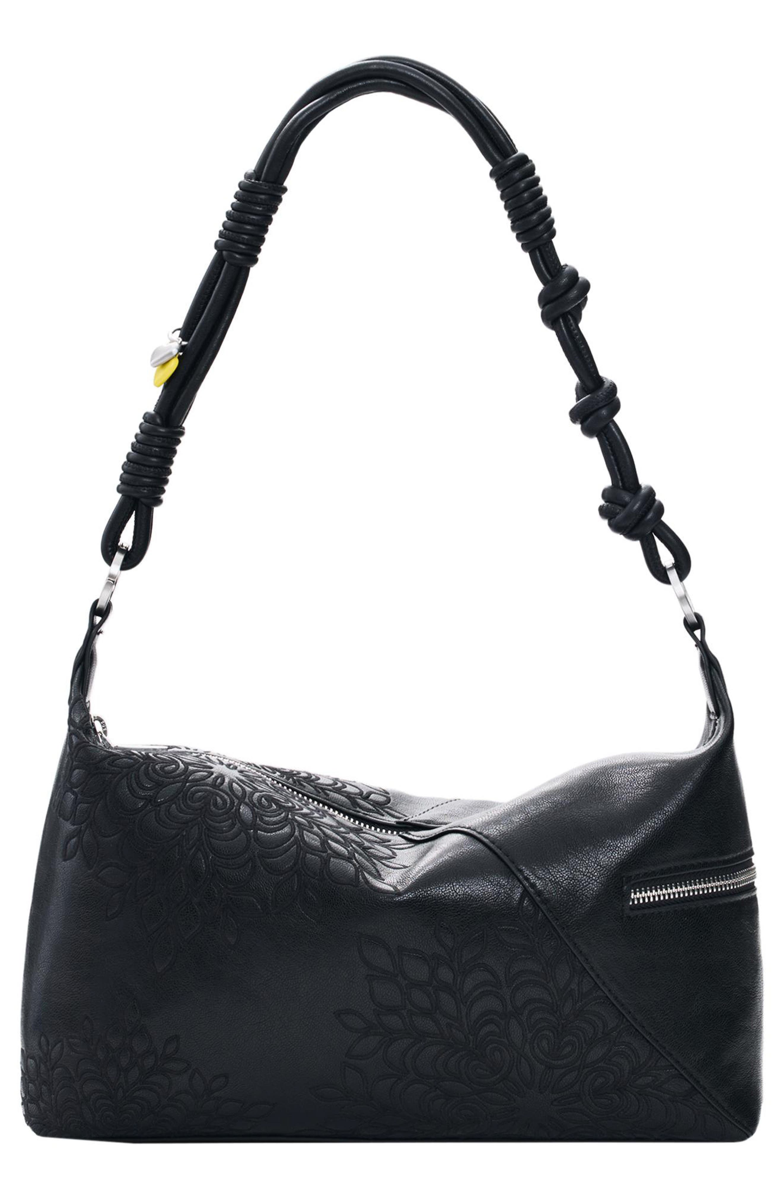 Desigual Faux Leather Crossbody Bag, Alternate, color, 