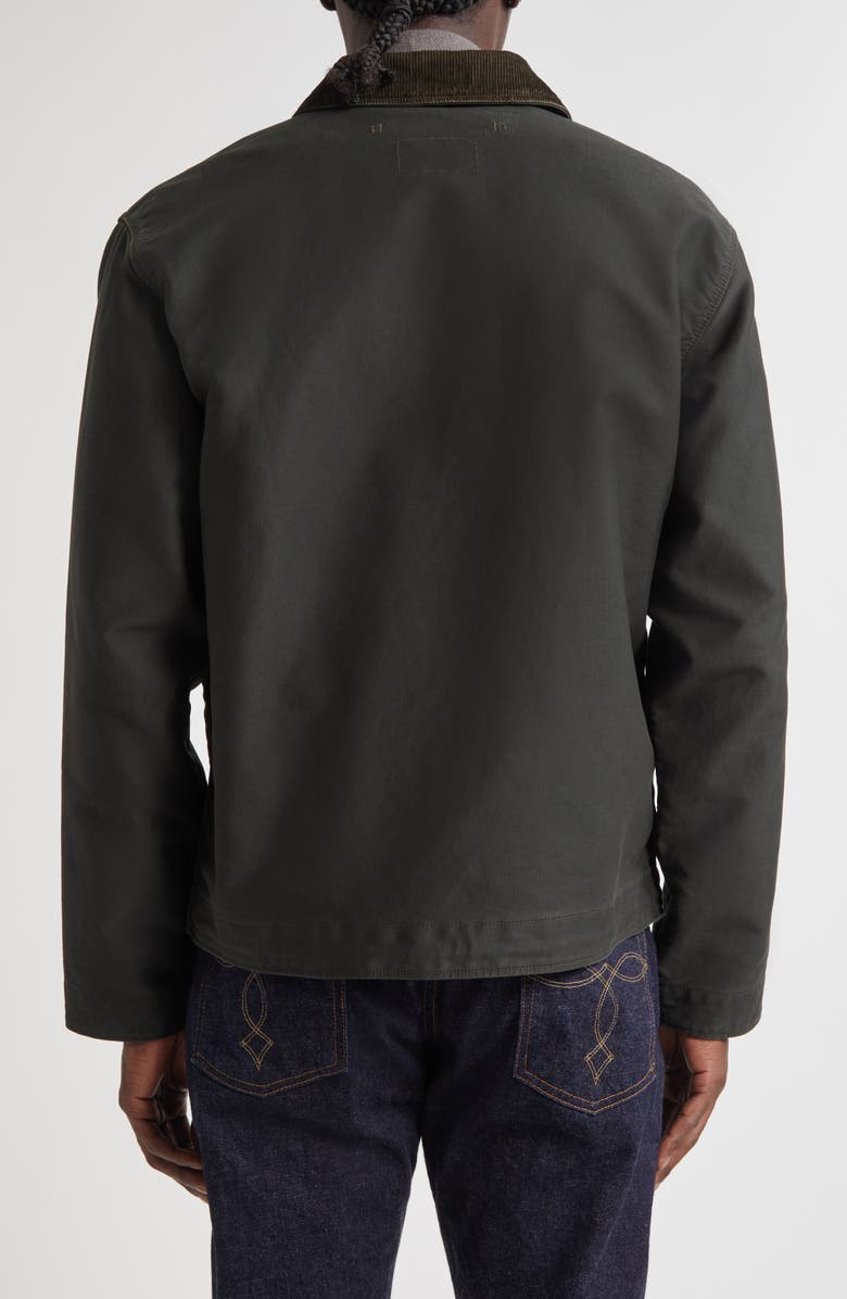 Jungle Cloth Bower Corduroy Collar Deck Jacket