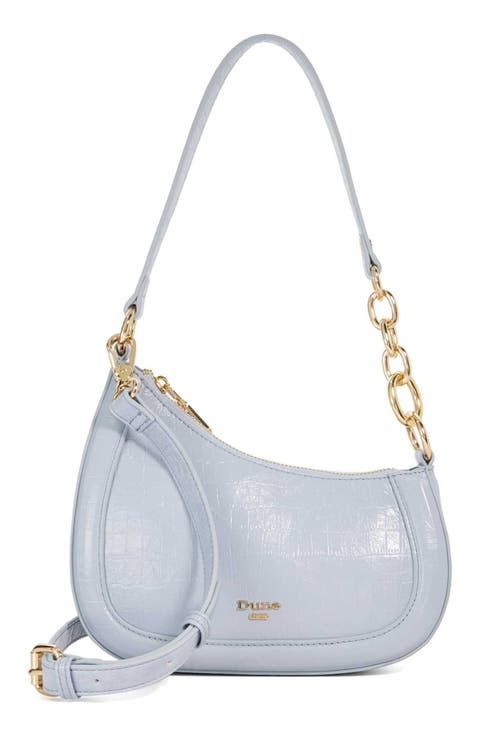 Direction Leather Shoulder Bag