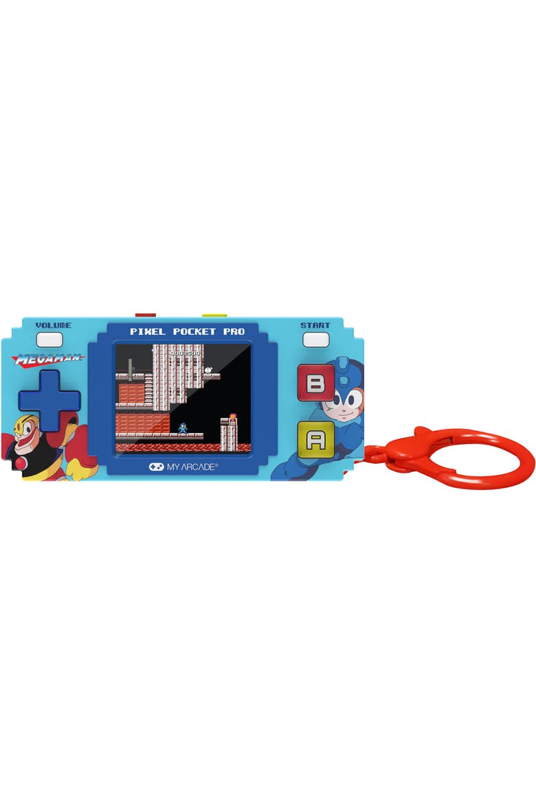 Myarcade Dgunl7140 Mega Man Pixel Pocket Pro Hand, Alternate, color, Multicolor