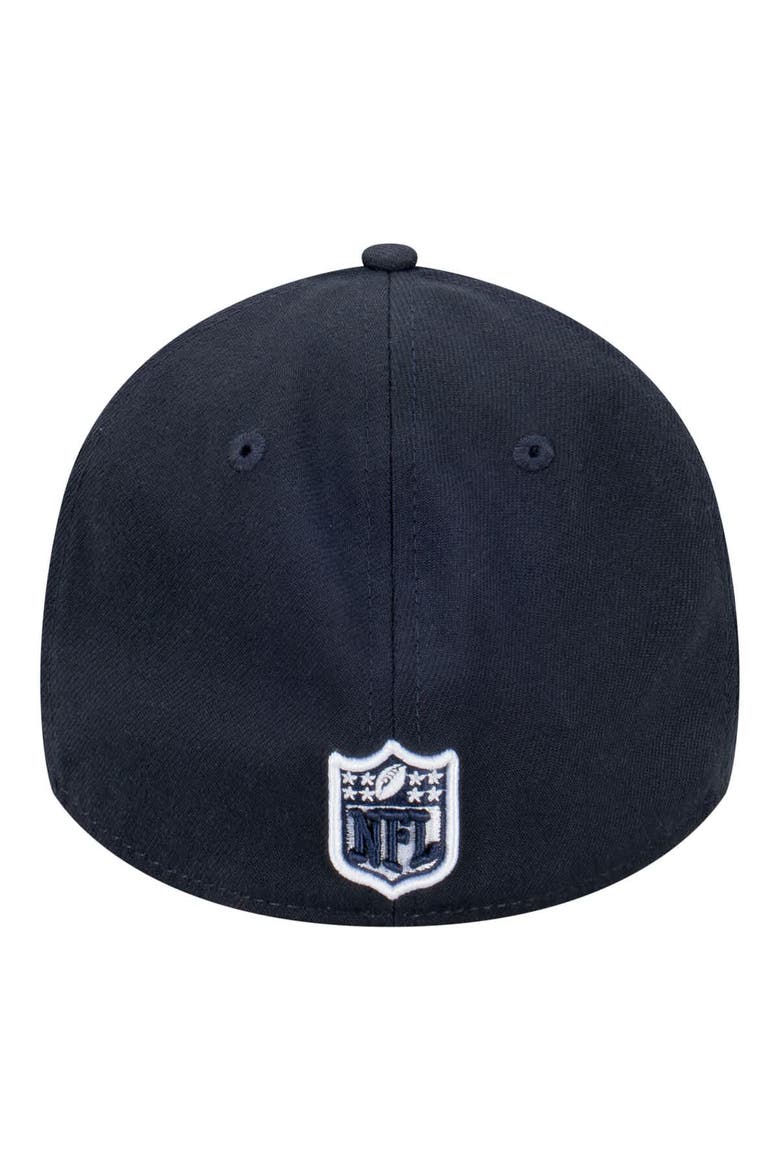 Men's New Era  Navy Chicago Bears Core Team 39THIRTY Flex Hat, Alternate, color, Navy