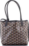 Pre-Owned Goyard Anjou Reversible Tote Coated Canvas Mini
