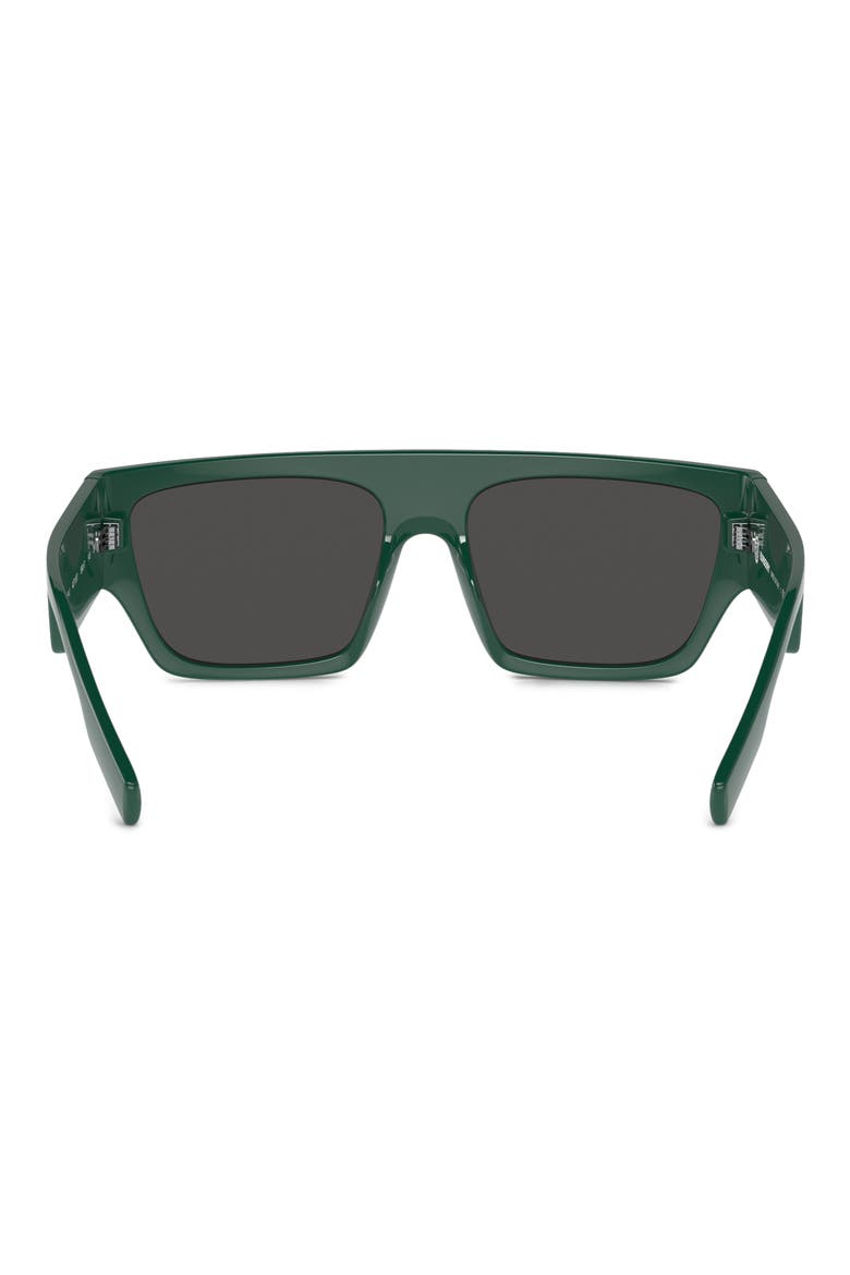 Micah 58mm Square Sunglasses, Alternate, color, GREEN