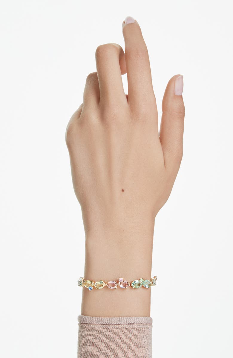 Swarovski Gema Crystal Bracelet, Alternate, color,