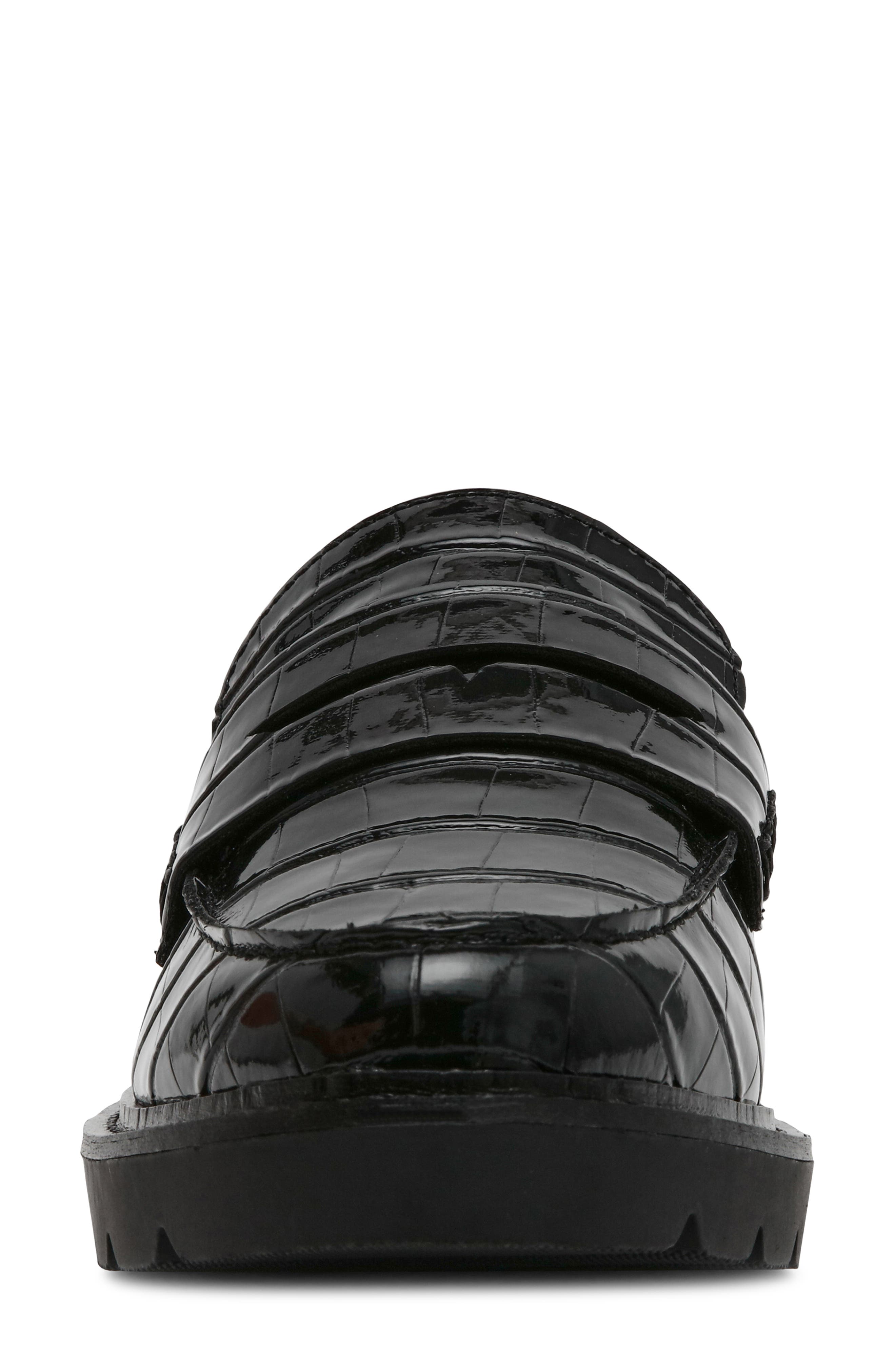 Anne Klein Eryn Croc Embossed Penny Loafer, Alternate, color, 