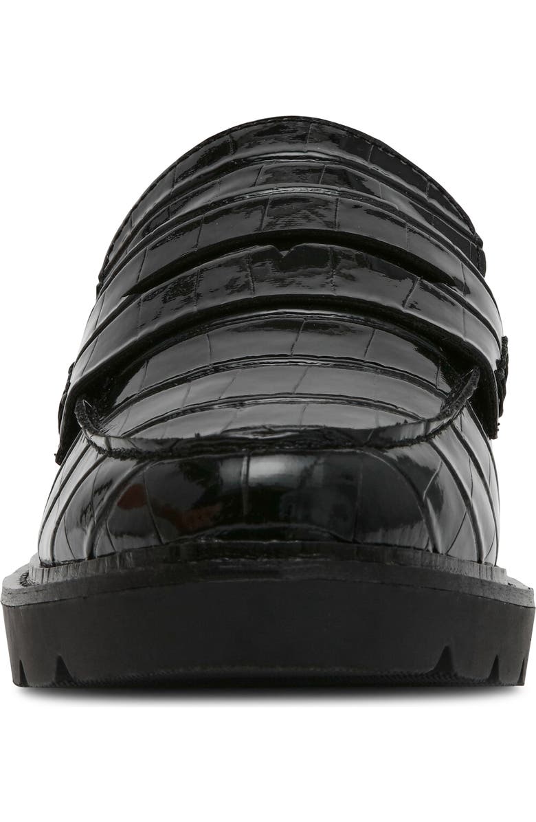 Anne Klein Eryn Croc Embossed Penny Loafer, Alternate, color,