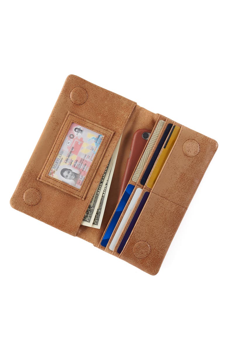 HOBO Lumen Leather Continental Bifold Wallet, Alternate, color, 
