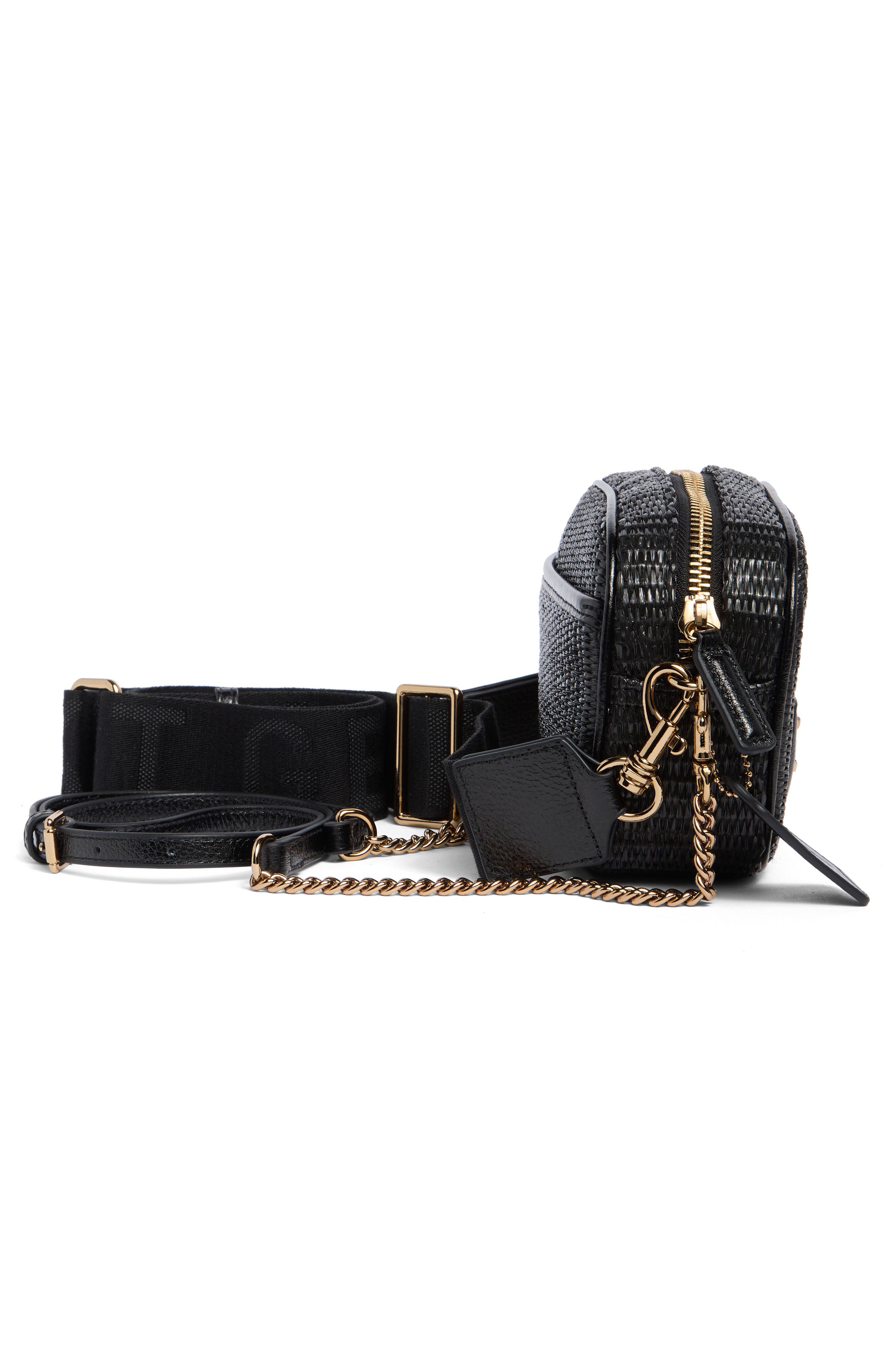 Kurt Geiger London Small Chiswick Woven Camera Crossbody Bag, Alternate, color, 