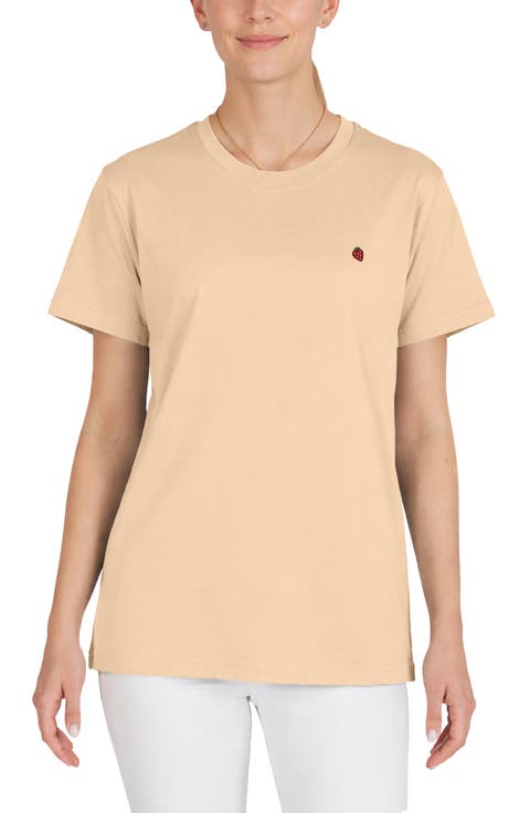 Womens Lil Strawberry Jersey Tee