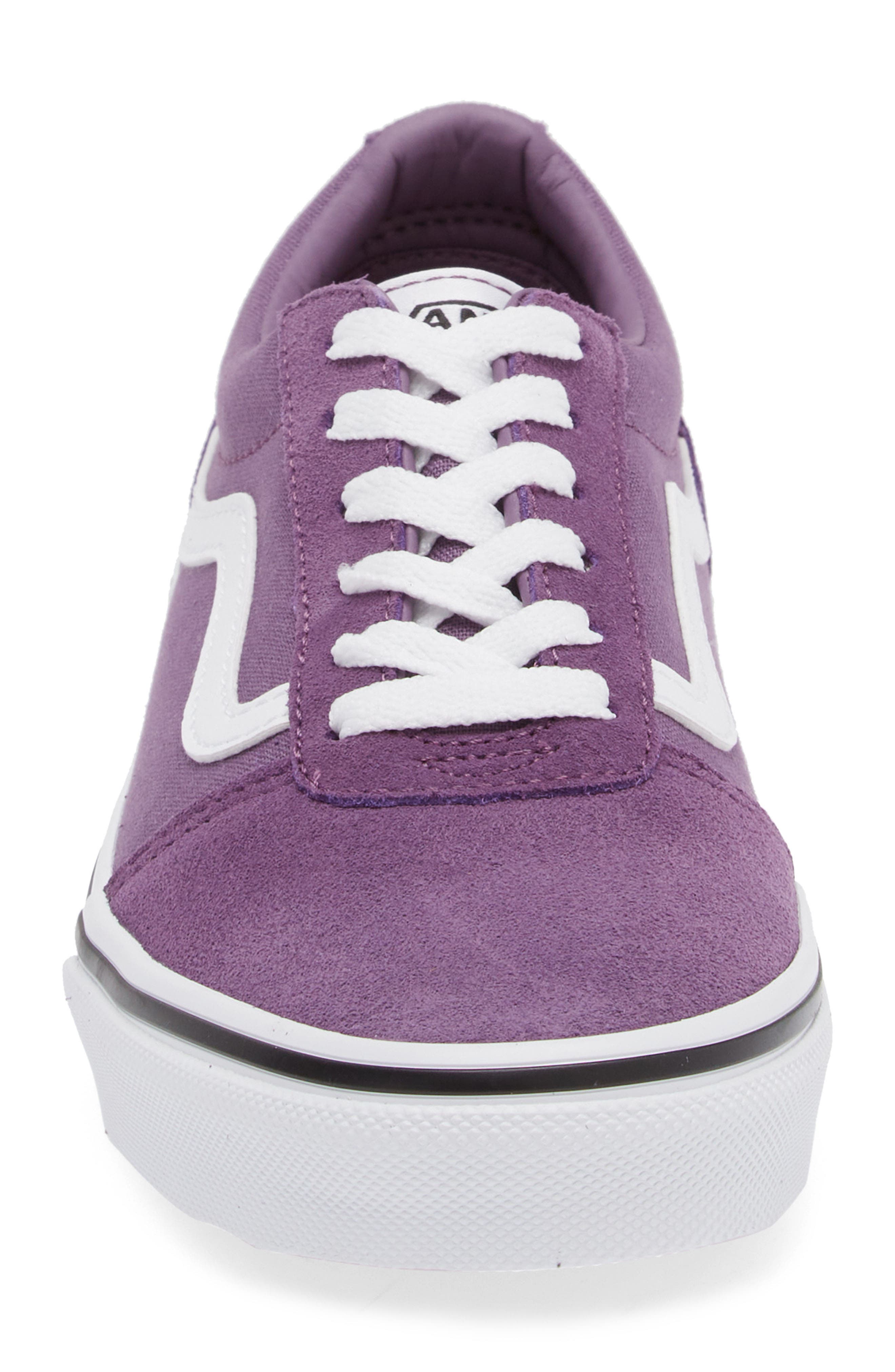 Kids' Ward Sneaker, Alternate, color, SUEDE/ CANVAS GRAPE JAM