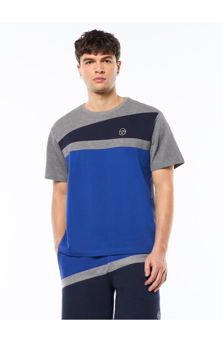 Sergio Tacchini Affilato Fashion T-Shirt, Main, color, Deep Ultramarine