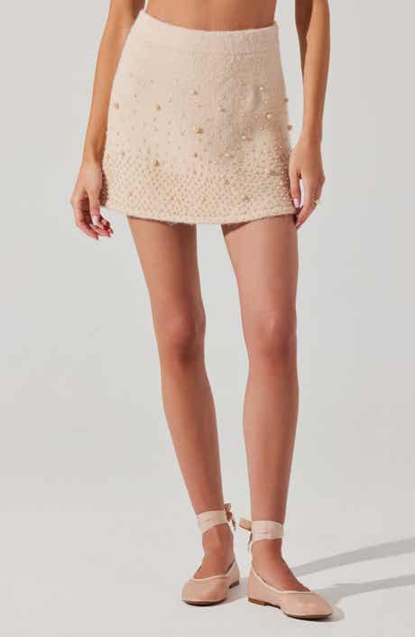 ASTR the Label Joly Pearly Sweater Skirt