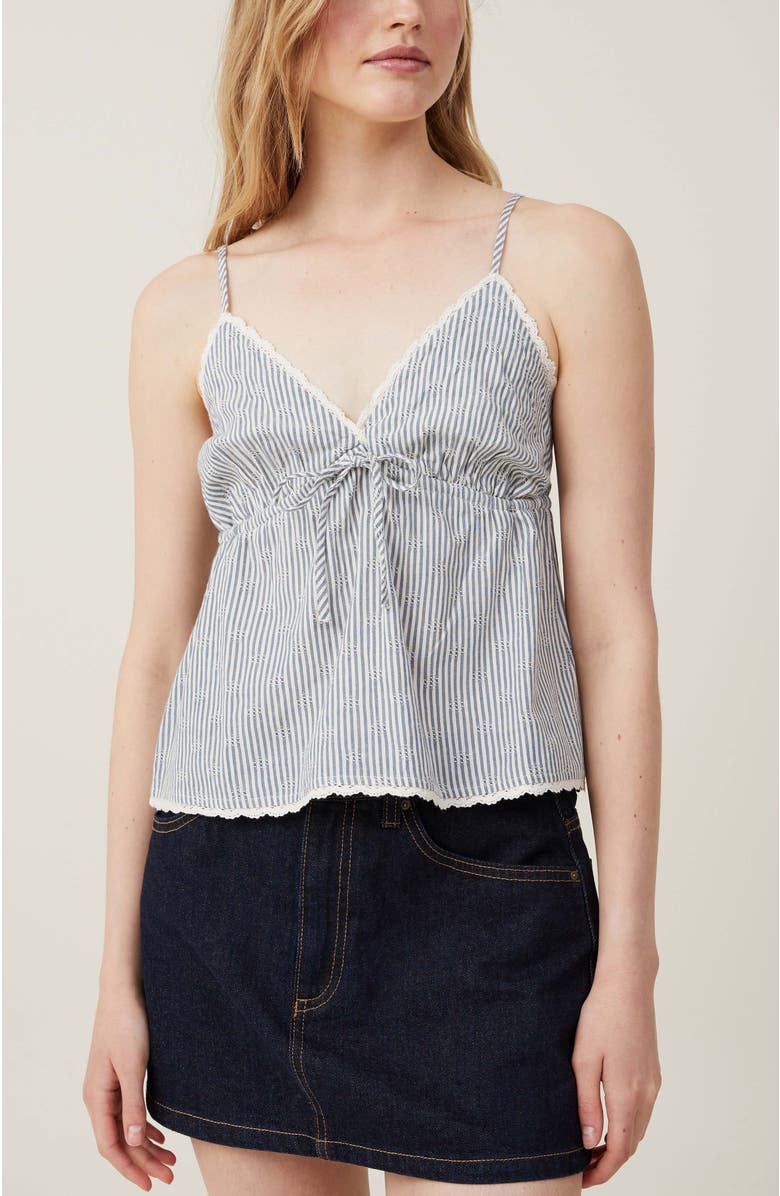 Cotton On Women's Cotton Lace Cami, Main, color,