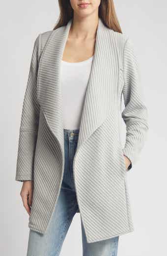 Sam Edelman Drape Front Rib Jacket