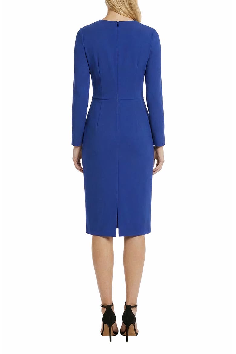 Long Sleeve Sheath Dress, Alternate, color, SODALITE BLUE