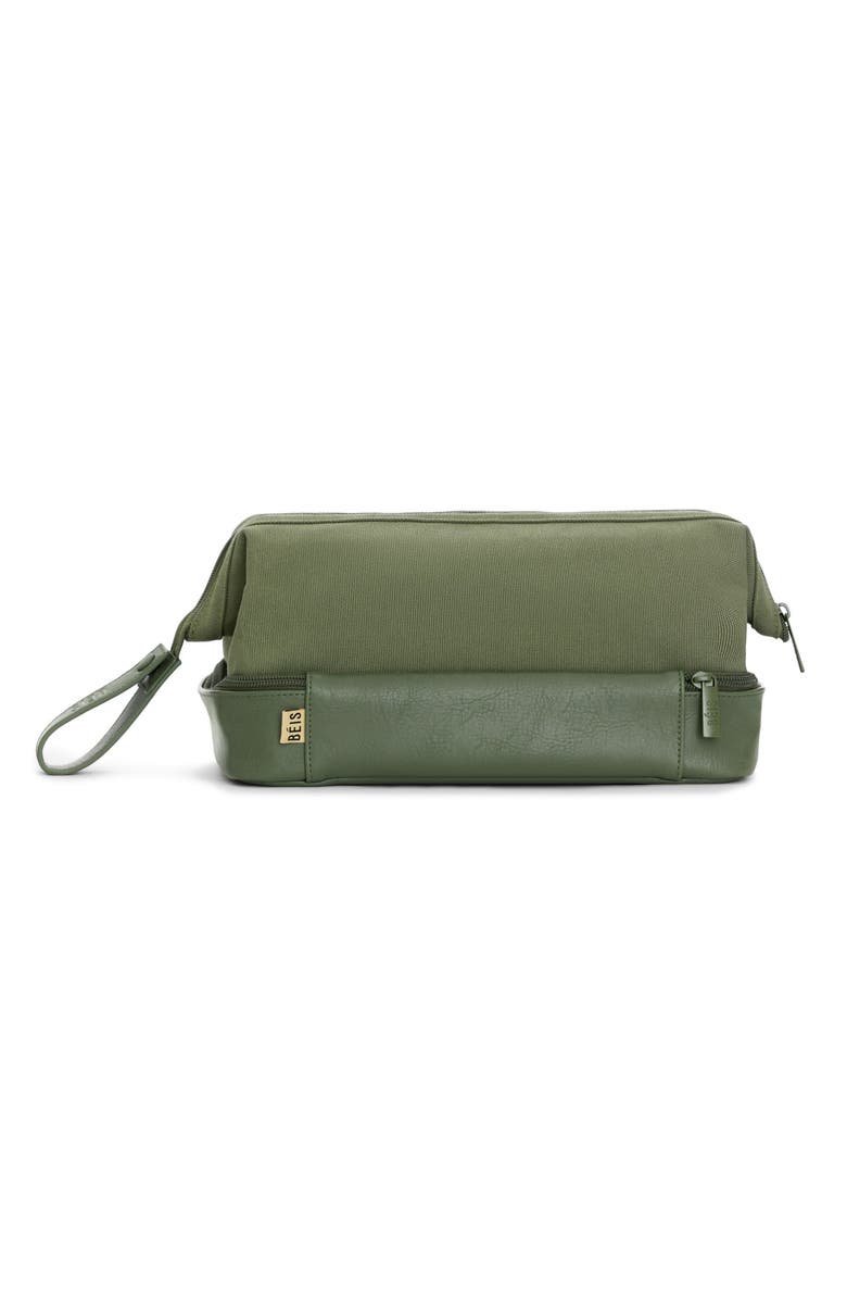 Béis The Dopp Kit, Alternate, color, Olive
