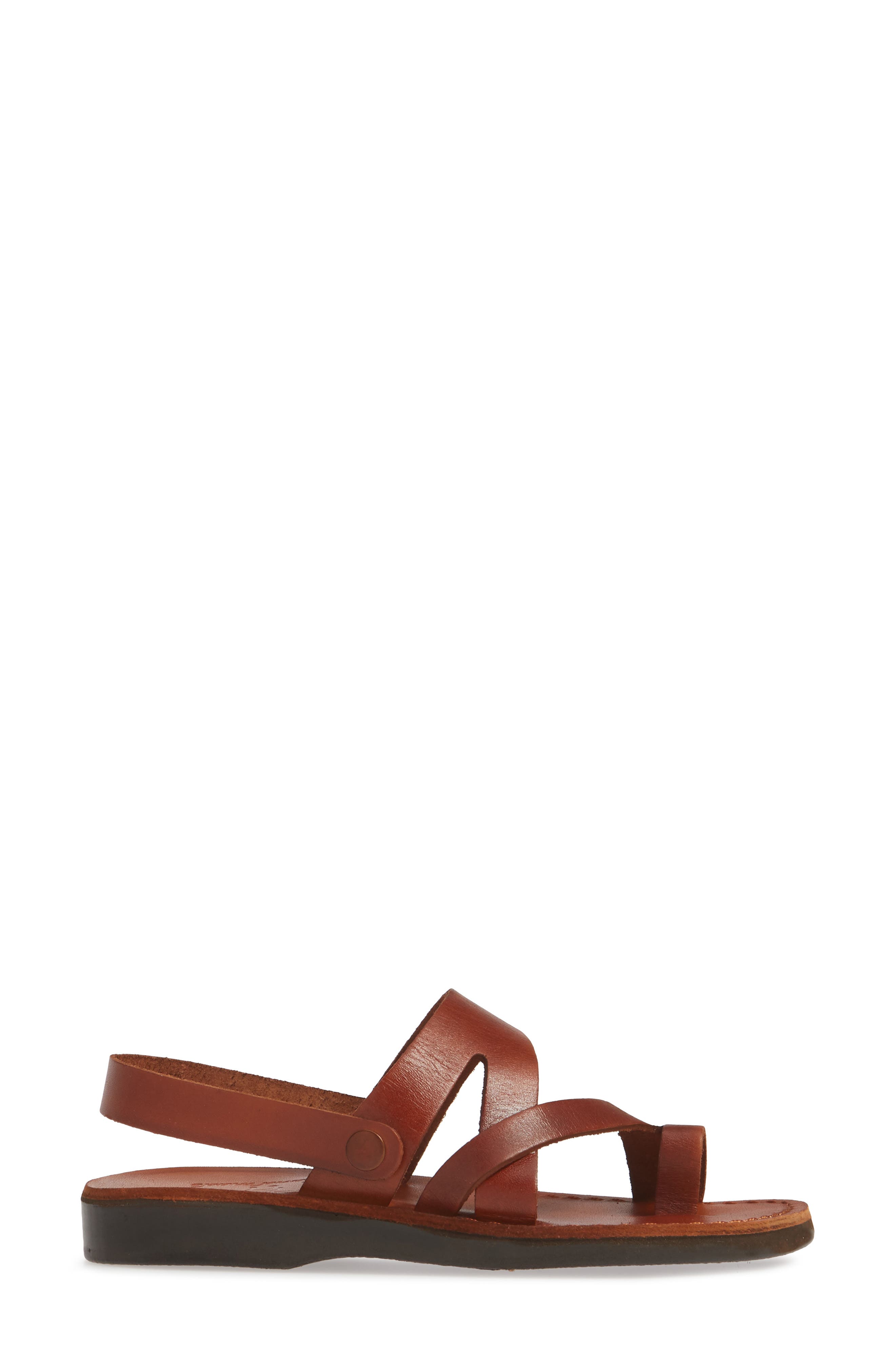 Benjamin Sandal, Alternate, color, HONEY LEATHER