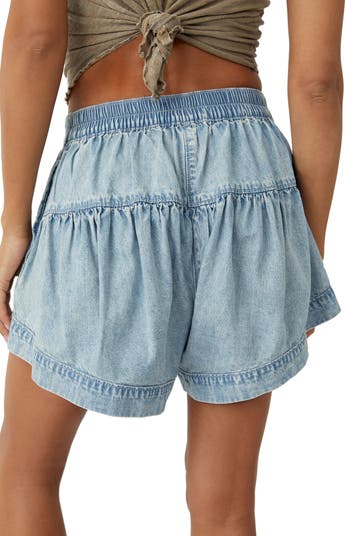 Fleur Denim Shorts