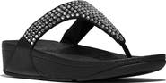 FitFlop Lulu Maxi-crystal toe-post sandals
