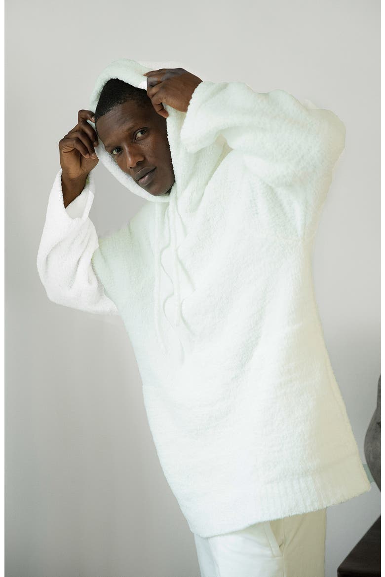 Snug Blanket Hoodie, Alternate, color, OFF WHITE