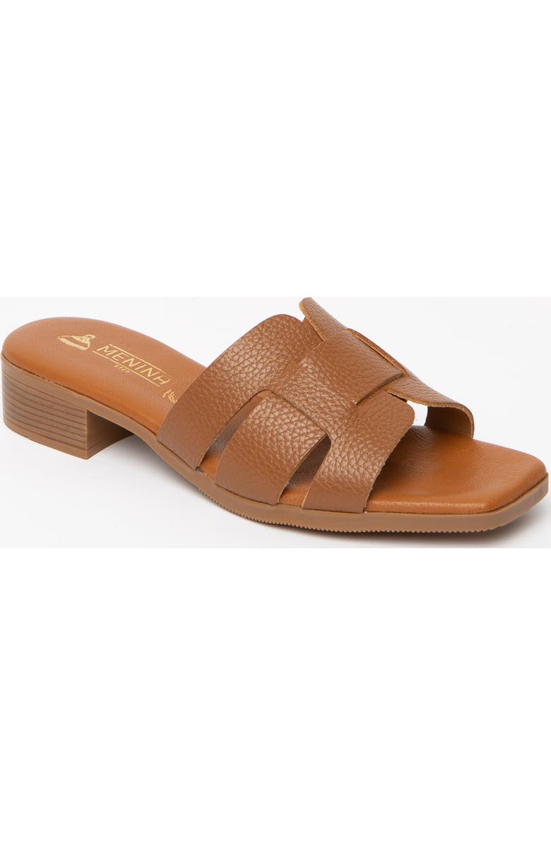 Menina Step Ona Heeled Sandal, Alternate, color, Tan
