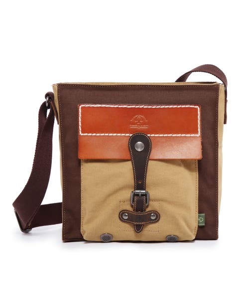 Hidden Woods Canvas Zip Crossbody Bag