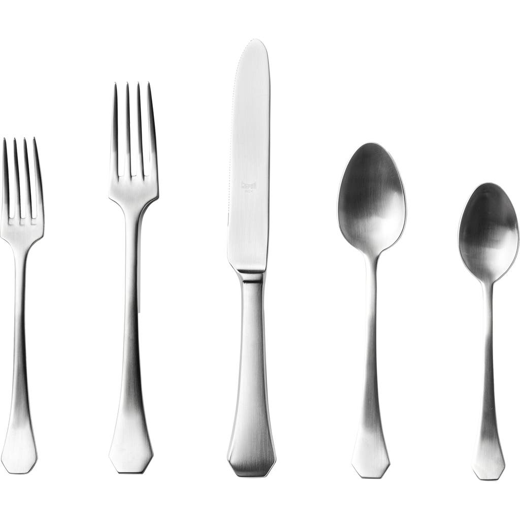 Mepra Moretto Flatware Set In Silver