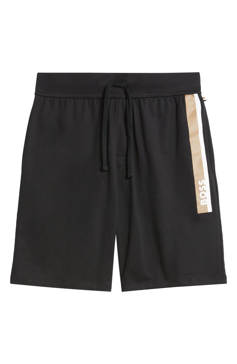 BOSS Authentic Lounge Shorts, Alternate, color, Black