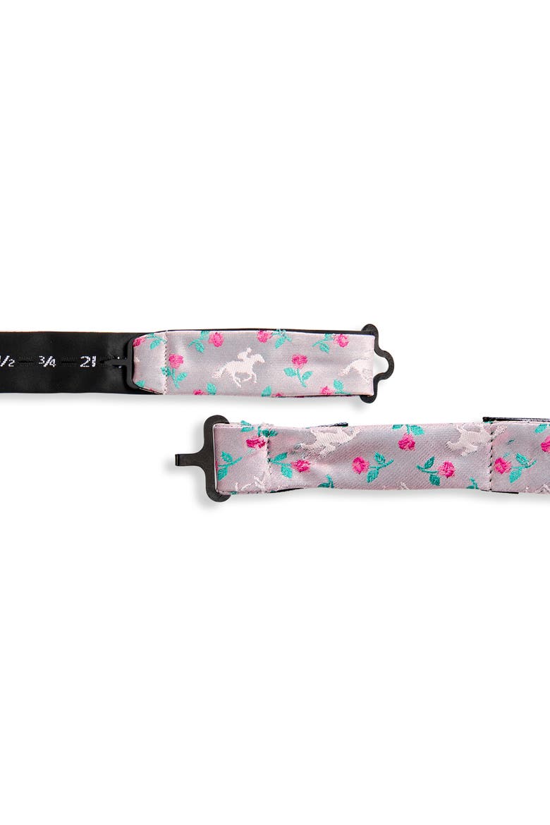 Big & Tall Roses and Derby Bow Tie, Alternate, color, PINK