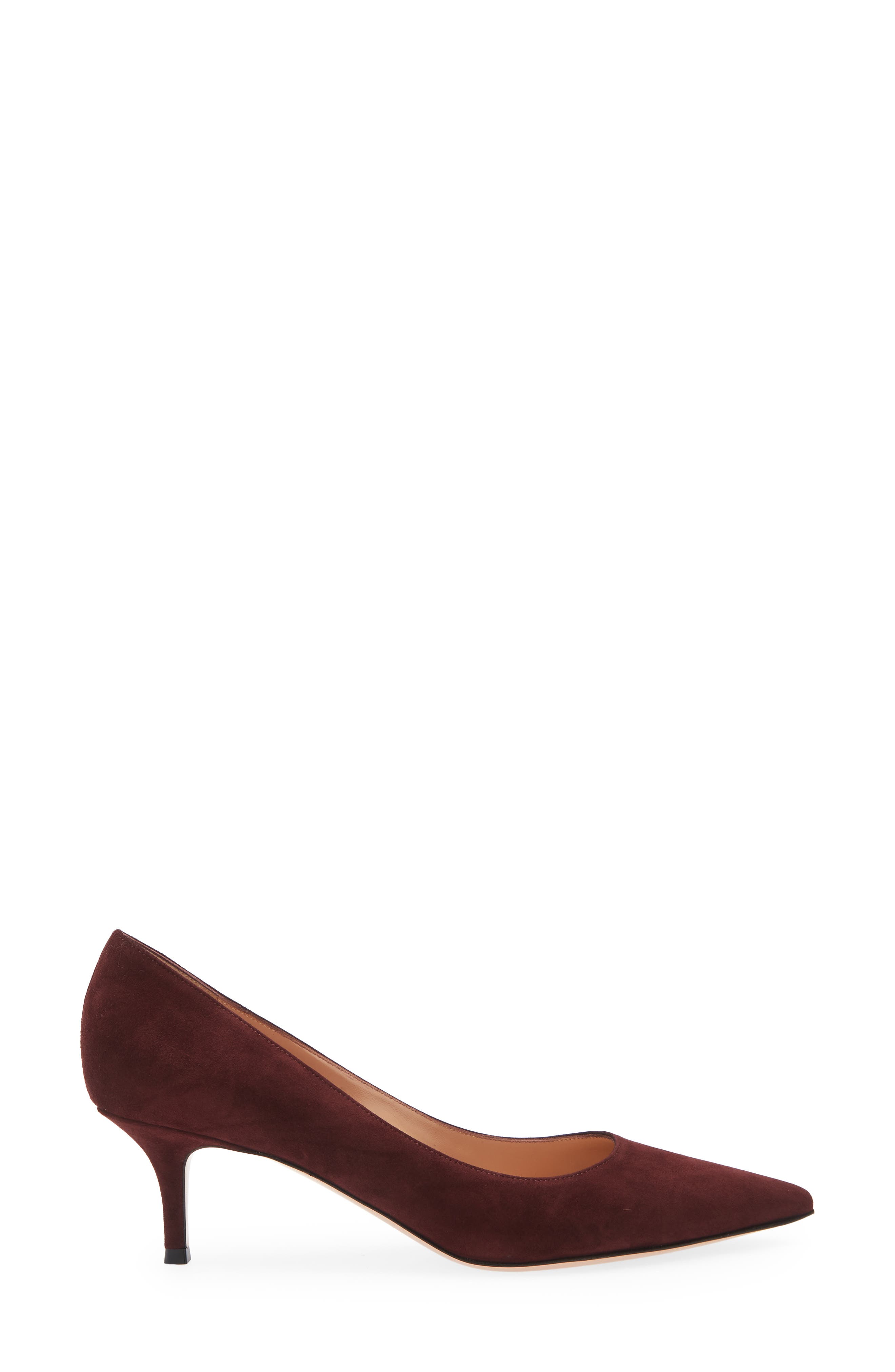Gianvito Rossi Pointed Toe Pump, Alternate, color, Royale