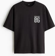 H&M Loose Fit Printed T-shirt