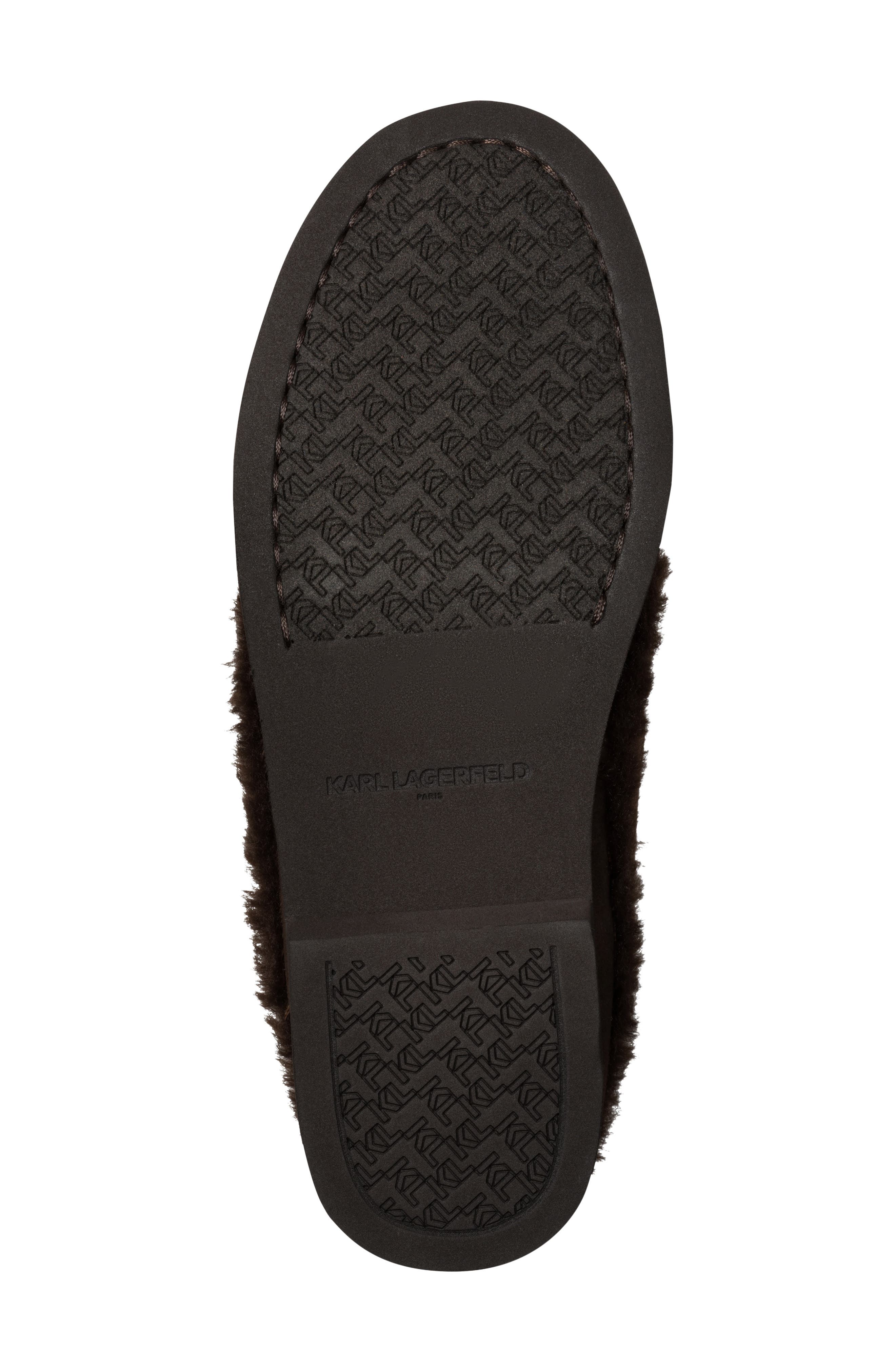 Gail Faux Fur Lined Boat Shoe, Alternate, color, CANYON BROWN