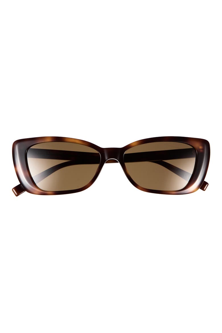 SL 943 Rectangle Sunglasses, Main, color, HAVANA