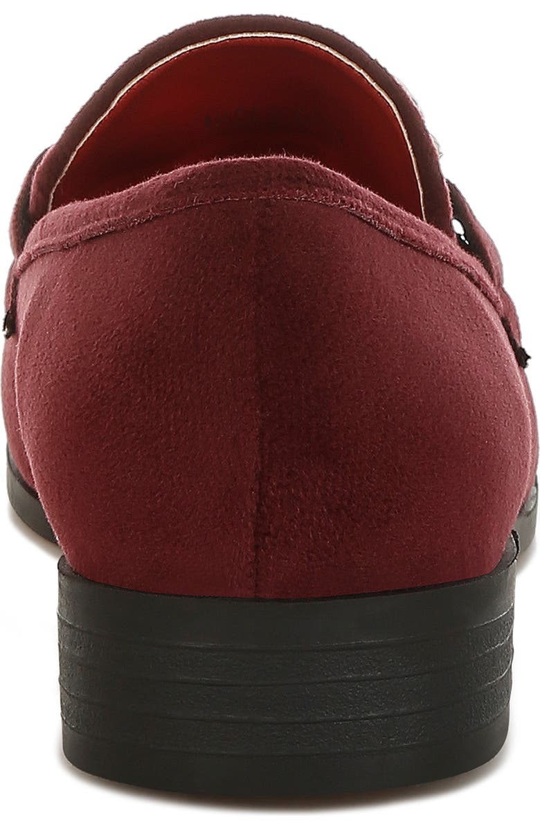 Rag & Co Maestro Bit Loafer, Alternate, color, Burgundy