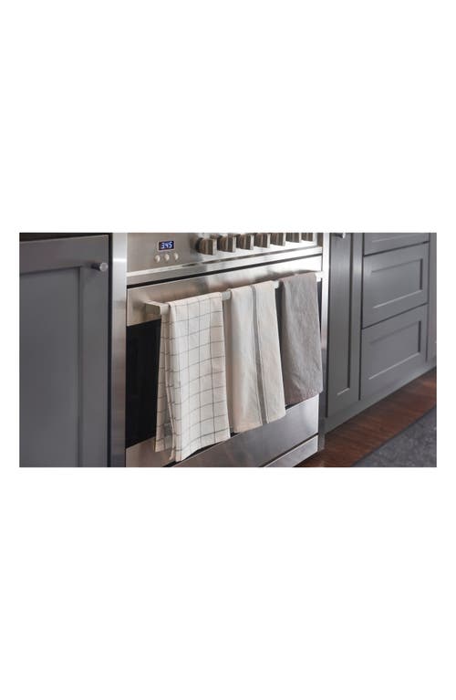 Le Creuset Set Of 3 Kitchen Towels In Charbon