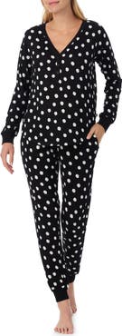 Kate Spade New York print henley pajamas