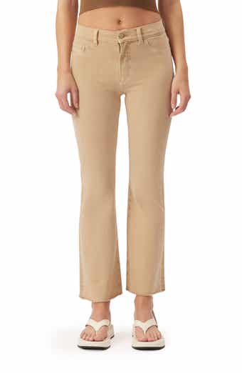DL1961 Bridget Instasculpt Raw Hem Ankle Bootcut Jeans