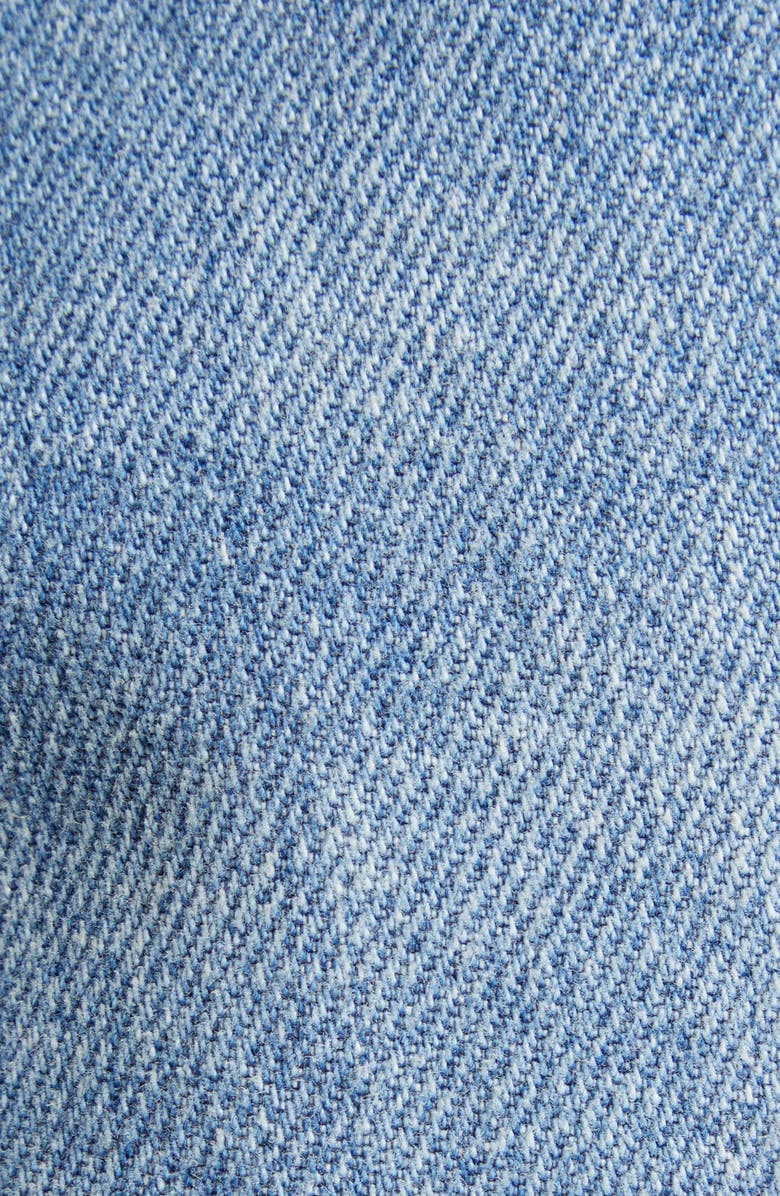 Maison Margiela Fray Hem Straight Leg Crop Jeans, Alternate, color, Washed Blue