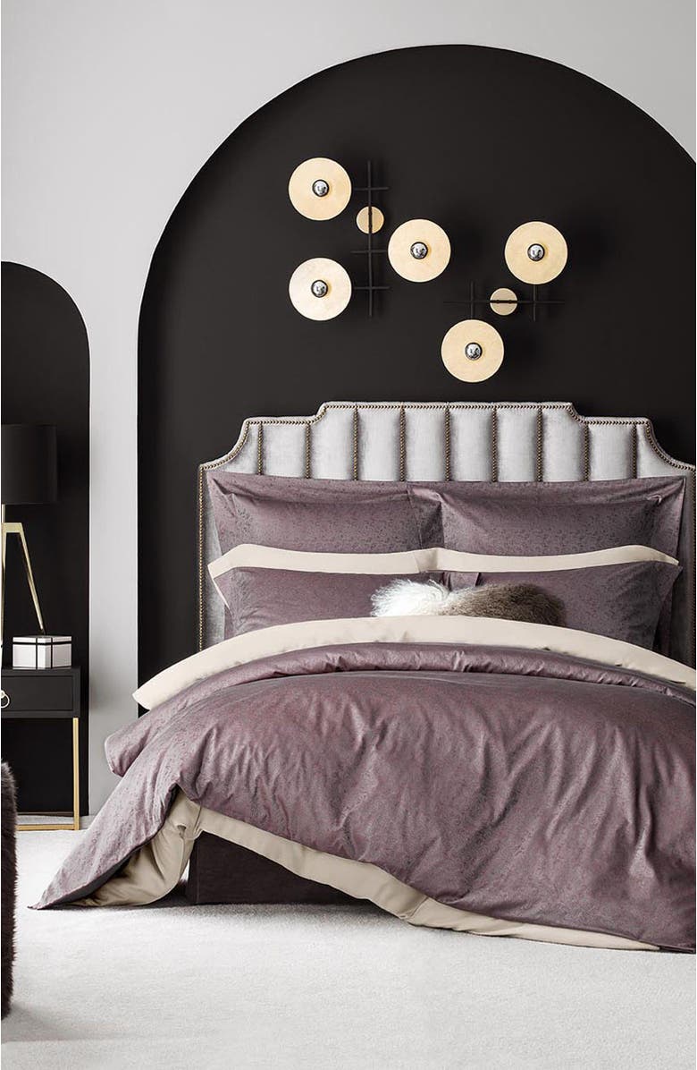 Togas Ashton Duvet Cover, Alternate, color, Red