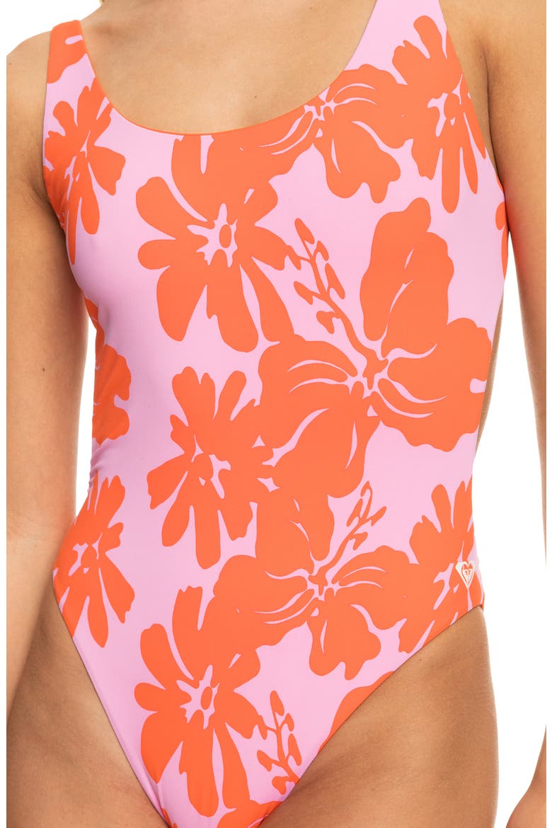 x Kate Bosworth Reversible One-Piece Swimsuit, Alternate, color, PINK FROSTING MY KIN