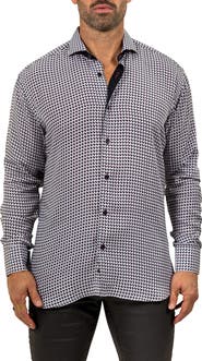 Maceoo Eins Marthy Contemporary Fit Button-Up Shirt