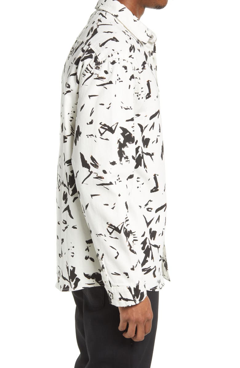 Nordstrom Cristina Martinez Gender Inclusive Denim Button-Up Shirt, Alternate, color, 