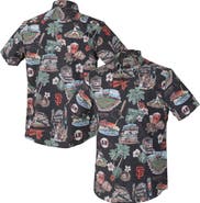 Reyn Spooner Men's Reyn Spooner  Black San Francisco Giants Scenic Tri-Blend Performance Button-Up Top