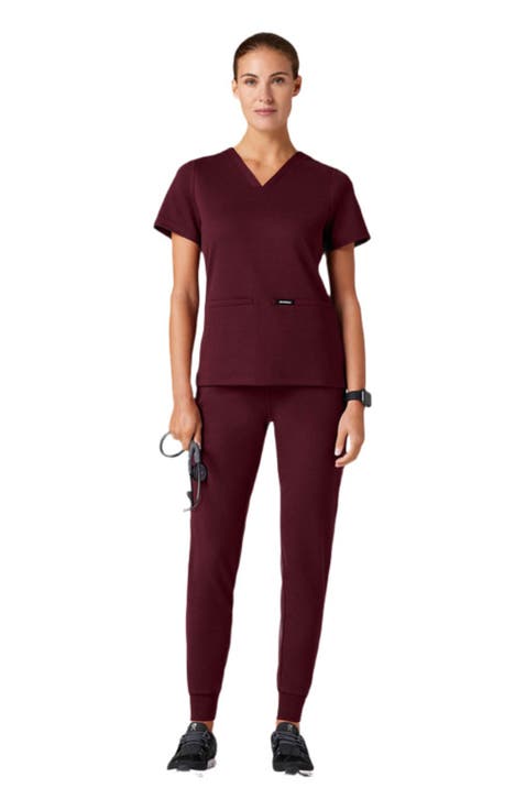 Ceri Women's 6-Pocket Classic Scrub Jacket