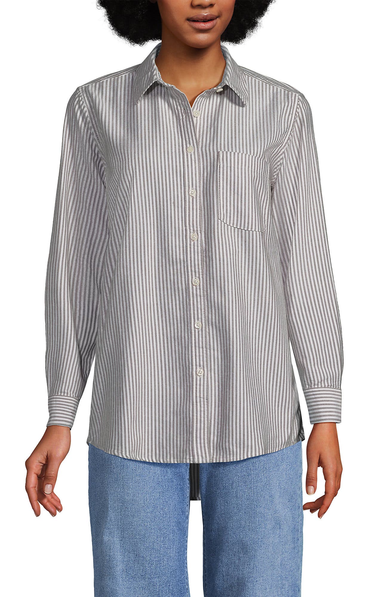 Dark Walnut Brown Stripe